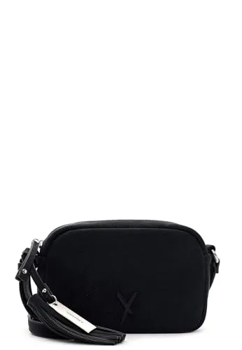 SURI FREY Umhängetasche SFY Romy – Stilvoll und Praktisch - Umhängetasche aus Feinsynthetik mit Lasercut-Optik, längenverstellbarem Umhängeriemen und viel Stauraum für Geldbörse, Smartphone und mehr.