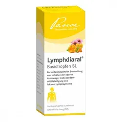 Lymphdiaral Basistropfen SL 100 ml - rezeptfreie Tropfen zur Unterstützung des Lymphsystems, ideal bei Erkältungen