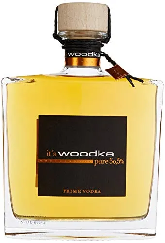 It's Woodka Prime Vodka 50,5% Vol. 0,7l - Premium Wodka mit 50,5% Vol., perfekt für Cocktails und purer Genuss, für anspruchsvolle Genießer.