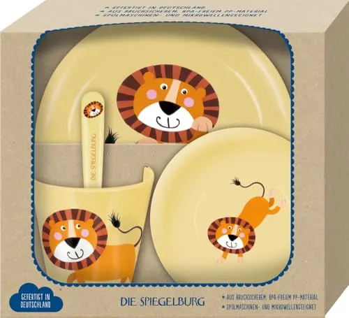 Geschirrset Geschenkset Löwe, Die Spiegelburg, 22475 von Die Spiegelburg