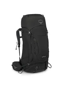 Osprey Kyte 58 Black WXS/S - Robuster Trekkingrucksack - Rucksäcke mit integrierter Regenhülle und anpassbarer AirScape Rückenplatte für maximalen Komfort und Stabilität auf anspruchsvollen Trails.