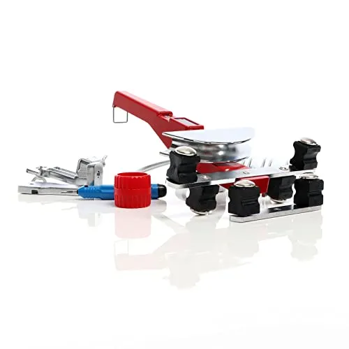 XPOtool Rohrbiegemaschine manuell 6-22 mm - Glätter & Bieger – Präzises Biegen von Aluminium-, Kupfer- und Stahlrohren bis 22 mm Durchmesser, ideal für vielseitige Projekte mit robuster Bauweise und praktischem Hebel.