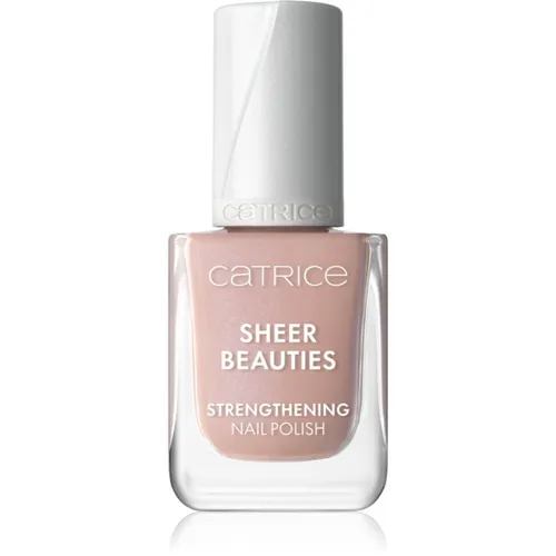 Catrice Sheer Beauties Strengthening Nail Polish stärkender Nagellack Farbton 060 Nudie Beautie 10.5 ml