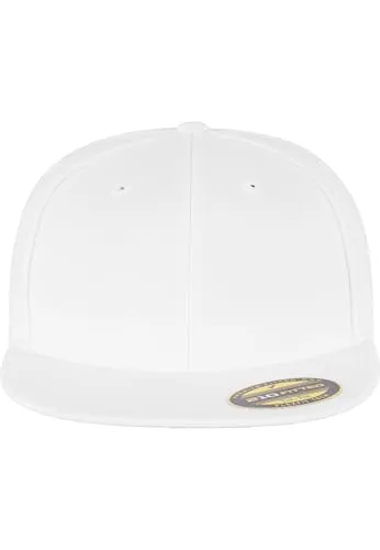 Produktbild Flexfit Erwachsene Mütze Premium 210 Fitted, weiß (White), S/M