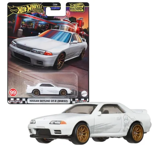 Hot Wheels Spielzeug-Rennwagen Nissan Skyline GT-R BNR32 HRT74 Hot Wheels Boulevard Fahrzeug