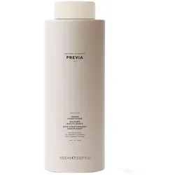 PREVIA Smoothing Taming Conditioner 1 Liter - Conditioner für glattes Haar, reduziert Frizz und statische Aufladung, mit nährenden Mandel- und Leinsamenextrakten für intensive Feuchtigkeit.