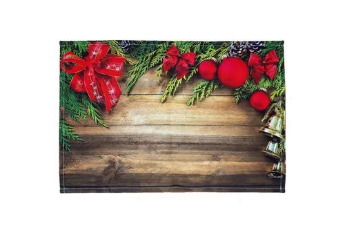 texpot Platzset Tischset 30x45 cm Polyester Herbst Winter Weihnachten Sommer Frühling, (1-St)