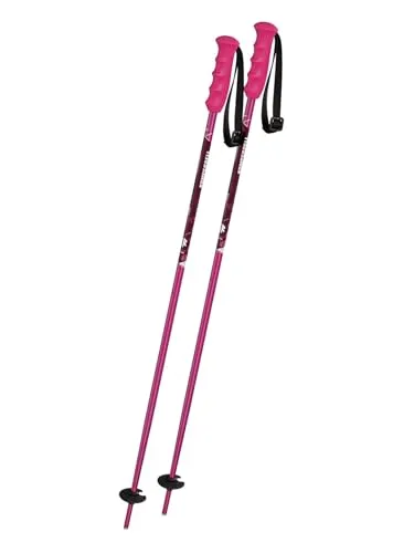 KOMPERDELL Really Kinder Skistöcke Pink Gr. 70 cm Sicher, leicht & auffällig für kleine Skifahrer