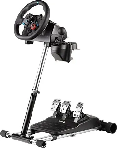 WHEEL STAND PRO FÜR LOG G29/920/27/25 - Stabiler Lenkradständer - Gaming-Lenkräder mit flexiblem und robustem Design für optimale Anpassung an Ihre Sitzposition. Ideal für ein komfortables Rennerlebnis ohne Verrutschen.