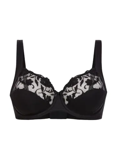 Felina Bügel-BH Moments mit Blütenstickerei in schwarz von Felina