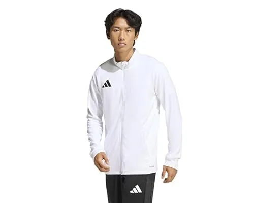 adidas Men's Entrada26 Trainingsjacke - Stylische Trainingsjacke mit schmalem Schnitt und durchgehendem Reißverschluss. Hergestellt aus 100 % recyceltem Polyester, ideal für sportliche Aktivitäten und lässige Looks.