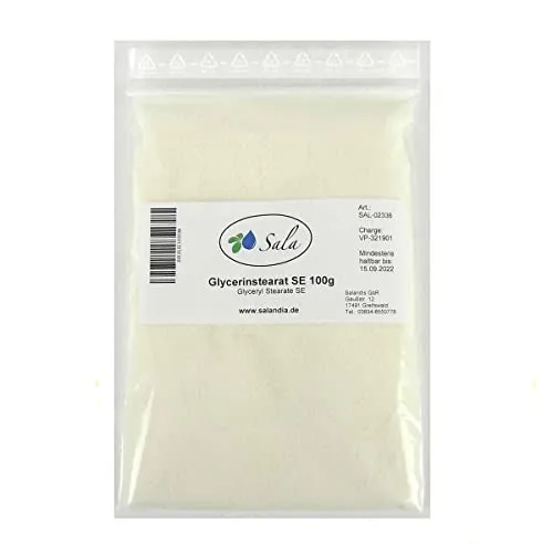 Sala Glycerinstearat Glyceryl Stearate SE (100 g Beutel)