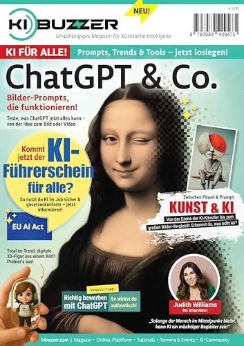 KI Buzzer ChatGPT: KI für alle! Prompts, Trends und Tools.