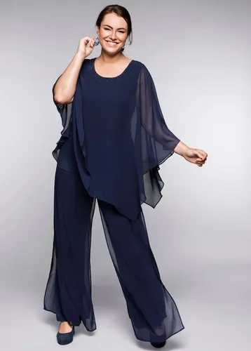Sheego Klassische Bluse Tunika 3/4-Arm von sheego