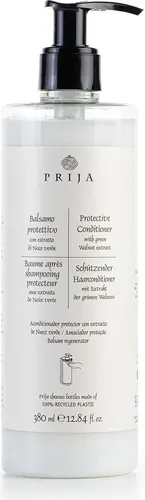 PRIJA Schutzbalsam 380 ml mit grünem Walnuss-Extrakt – 100% Vegan, Für Alle Haartypen, Pflege & Schutz