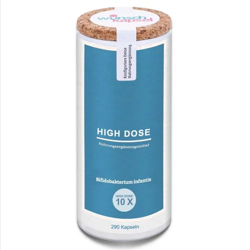Bifidobacterium infantis HD, 10 Milliarden (10 x 10^9) KbE pro Tag, 290 Kapseln