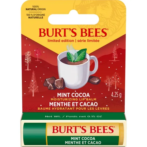 Burt’s Bees Festive feuchtigkeitsspendendes Lippenbalsam Geschmack Mint Cocoa 4.25 g