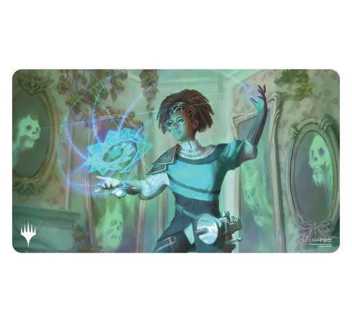 UltraPRO Sammelkarte MTG Spielmatte - Duskmourn - Version D - Schützende Spielmatte von Ultra Pro für Magic the Gathering. Die Matte verhindert Beschädigungen und sorgt für ein optimales Spielerlebnis. Maße: ca. 61cm x 34cm.