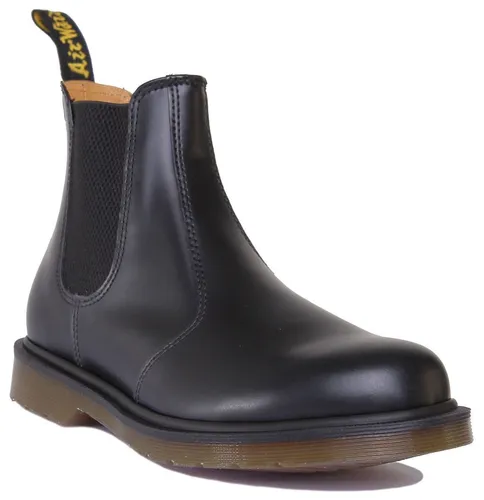 DR. MARTENS Chelsea Smooth Ankleboots schwarz 42 EU - Wanderschuhe in Größe 42, aus hochwertigem Leder, mit bequemem Blockabsatz für optimalen Tragekomfort bei jedem Schritt.
