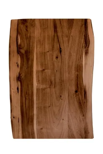 SAM Holzplatte 60x40 cm Tonia aus massivem Akazienholz - Esszimmertische – Hochwertige Tischplatte mit natürlicher Baumkante, ideal für kreative DIY-Projekte und individuelle Möbelgestaltung.