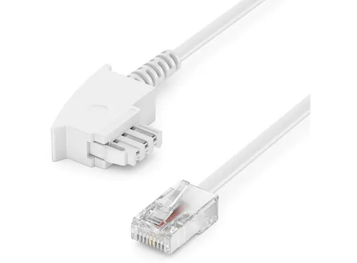 deleyCON 10m TAE Anschlusskabel für Router von deleyCON