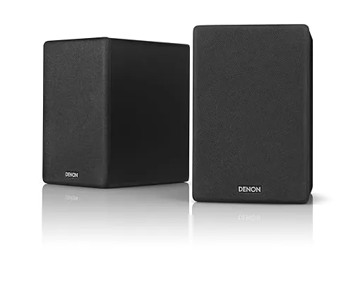 Denon SCN-10 Lautsprecher-Paar - Lautsprecher-Systeme mit kraftvollem Klang und präziser Zwei-Wege-Konstruktion für ein beeindruckendes Hörerlebnis. Ideal für jedes Interieur dank minimalistischen Designs.
