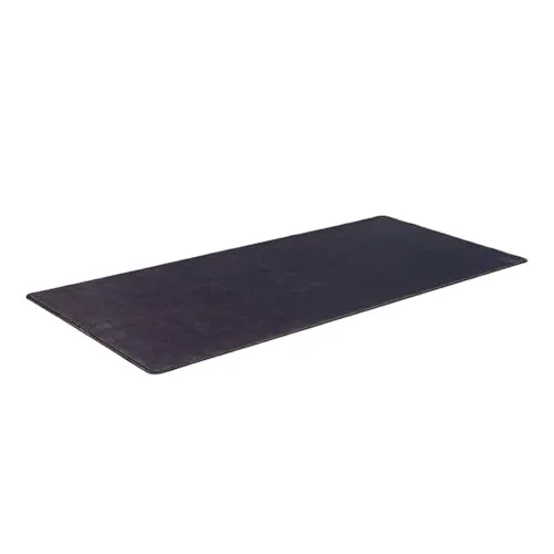 Q-Connect Mauspad XXL/90x40cm/Schwarz/Rutschfest Mausmatte/Leichtes Gleiten/Wasserdicht/Komfort Mausmatt/Extrem glatt/für Büro Home Office/Tischunterlage/Gaming