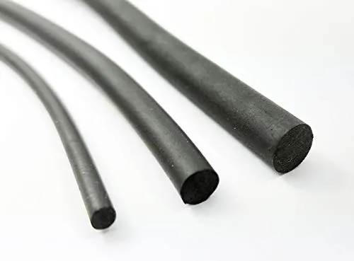 Rundschnur Moosgummi 5m Dichtung Gummi Rundschnüre Schwarz Fugenschnur EPDM (10mm)