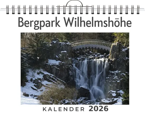 Nora Schubert | Bergpark Wilhelmshöhe | Kalender | Deutsch | 2026 | FlipFlop