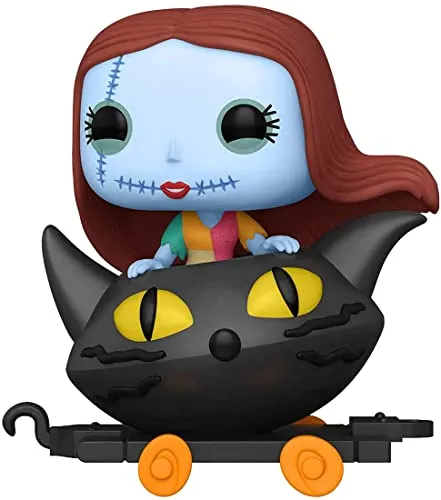 Funko Pop! Zug: Nightmare Vor Weihnachten - Sally in Katze Cart Vinylfigur - Disney Pop Vinylfigur von Sally in Katze Cart, originalverpackt und ideal für Sammler und Fans von Tim Burtons Klassiker.