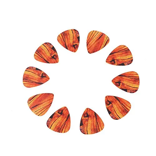 Stücke Kunststoff Gitarre Picks, 0,38mm Kunststoff Plektren für Bass Ukulele Pick Musikinstrument 10