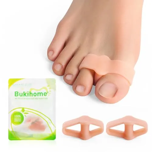 Bukihome Toe Separators Bunion Corrector -Zehenspreizer, Hallux Valgus Korrektur