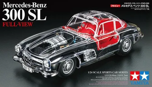 Tamiya Mercedes-Benz 300SL Full-View 300024366 von Tamiya - Ebbro