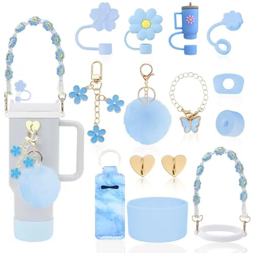 LUOJINYI 15 Stück Stanley Cup Zubehör Set von LUOJINYI