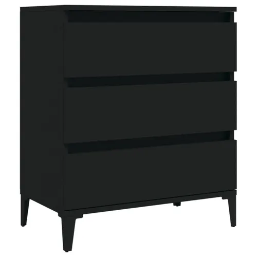Stylisches Sideboard in Schwarz in schwarz von furnicato