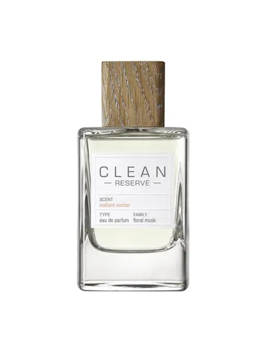 Clean Reserve Radiant Nectar Eau de Parfum, 100 ml - Eau de Parfum für Damen, ein blumiger Moschusduft mit frischen Kopfnoten von Ambrette und Birne – ideal für den täglichen Gebrauch.