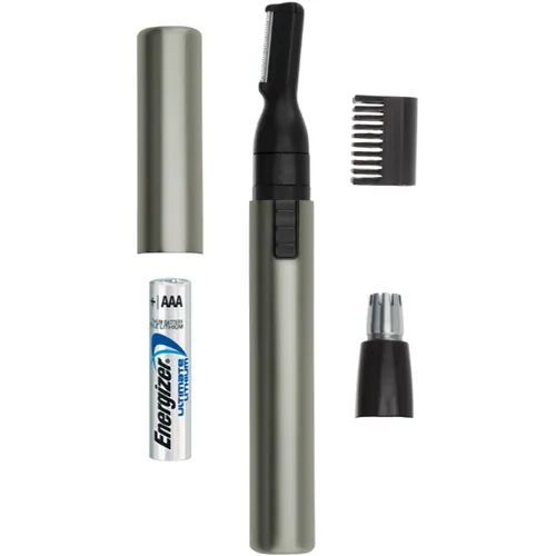 Wahl Micro Lithium Nasenhaartrimmer 3-in-1 - Gesichtshaartrimmer mit kabellosem Lithium-Akku für Flexibilität und einjähriger Nutzung. Abwaschbare Köpfe sorgen für hygienische Anwendung und einfache Reinigung.