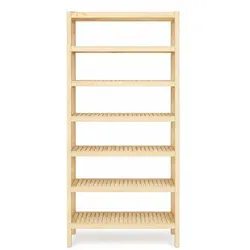 Holzregal 7 Böden aus Kiefer