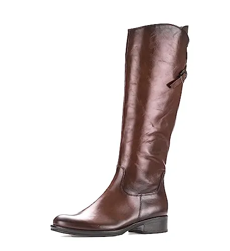 Gabor Damen Klassische Stiefel - Elegante Winterboots für stilvolle Frauen - Wanderschuhe: Hochwertige Lederstiefel mit warmem Microfutter und bequemem Blockabsatz, ideal für kalte Tage und modische Auftritte.