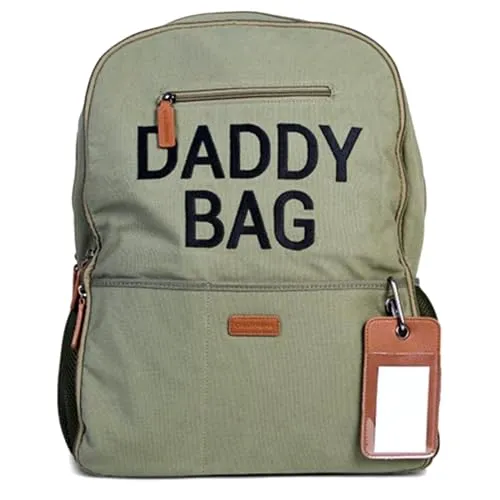 Childhome Wickelrucksack Daddy Bag in grün von Childhome