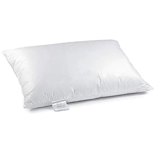 H&F Premium Kopfkissen 50x70 cm | 1000g Gänsedaunen | 3-Kammer Kissen