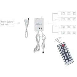 Paulmann YourLED Dimm-/Schalt Controller mit IR-Fernbedienung, Weiß
