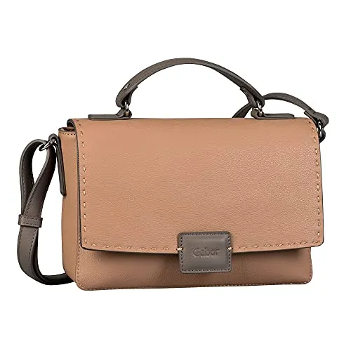 Gabor bags PAMINA Damen Umhängetasche M, old rose, 24x8x17,5