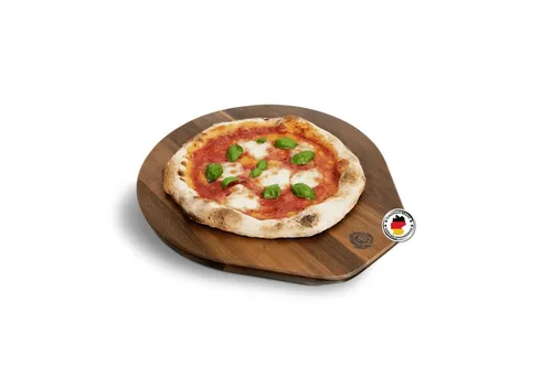 BURNHARD® Pizzastein Pizzabrett Akazienholz, (1-St) von BURNHARD®