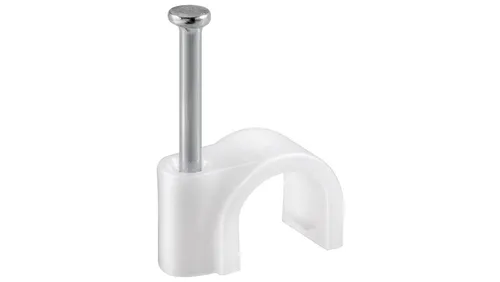 Obejma kablowa, biały - Wysokość 17.7 mm von Wentronic