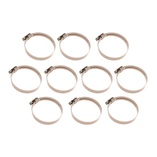 Schlauchklemme, INOX, 40x60 mm, 10-tlg.