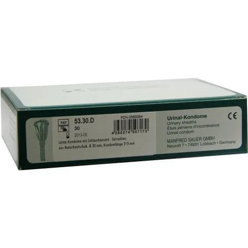 KONDOME mit Schlauchansatz 5330D 30 St