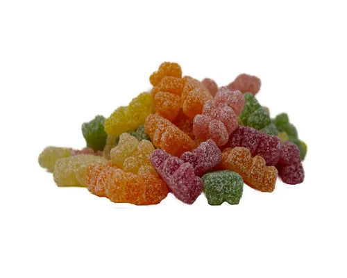 Fruchtgummi Bären & Co. Süßigkeit, Fruchtgummi Bären extra sauer Bärchen in saurem Zuckerüberzug 300g