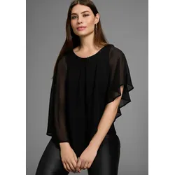 Damen Chiffonbluse von Laura Scott, Gr. 36, schwarz von Laura Scott