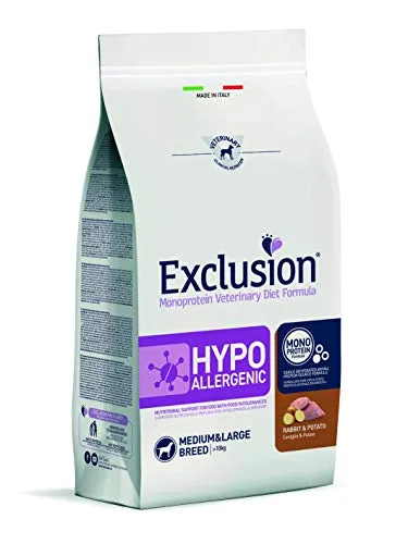 Exclusion Hypoallergenic Medium/Large Breed Kaninchen & Kartoffel 12 kg